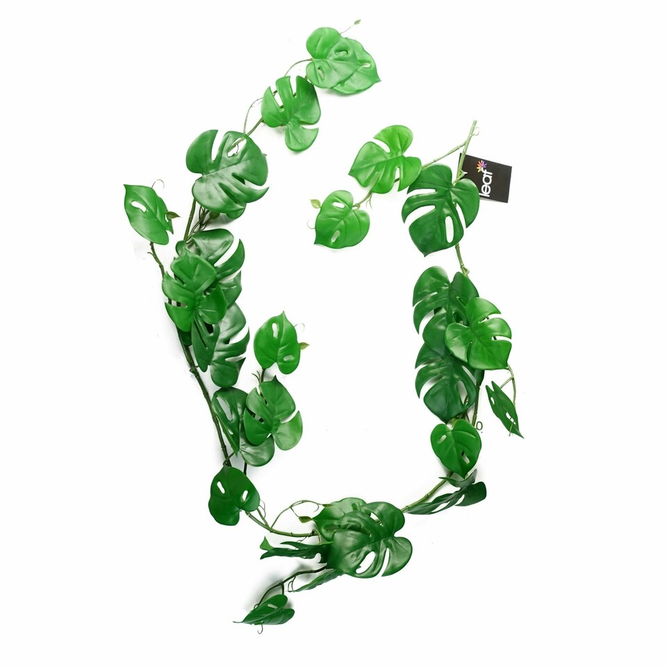 180cm-Artificial-Trailing-Hanging-Monstera-Plant-Realistic Buy 180cm Artificial Trailing Hanging Monstera Plant