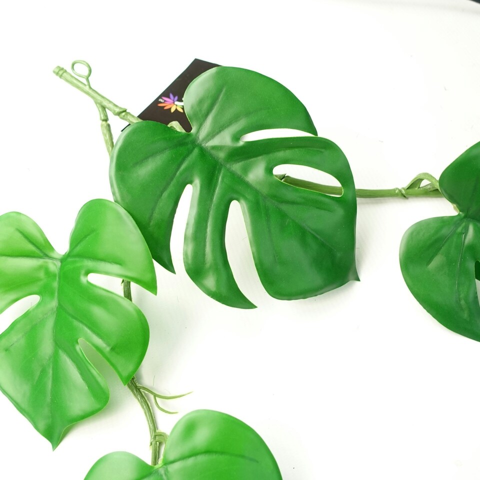 6-x-180cm-Artificial-Hanging-Trailing-Monstera-Plant-1 6 x 180cm Artificial Hanging Trailing Monstera Plant