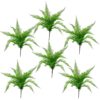 Buy 6 x Artificial Bushy Dixie Wood Fern 60cm Dark Green