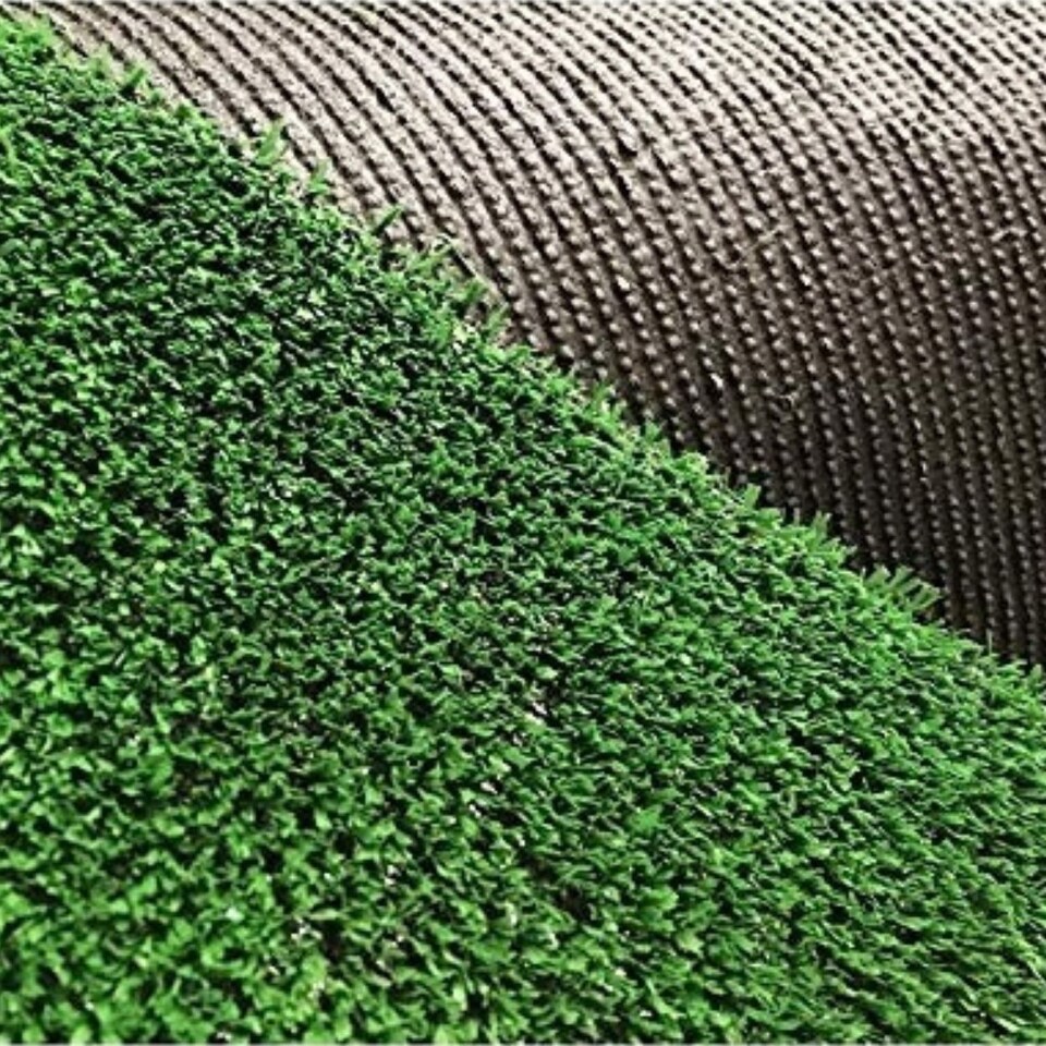 7mm Artificial Grass - 1.5m x 1m - Budget Fake Lawn Astro Turf | Green | 1.5m x 1m | 1