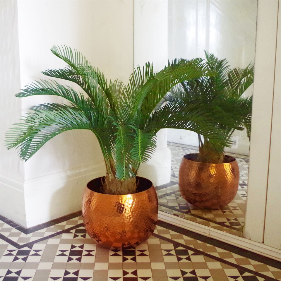 80cm  Cycas Palm Plant Artificial Tropical Tree | Green | 2ft