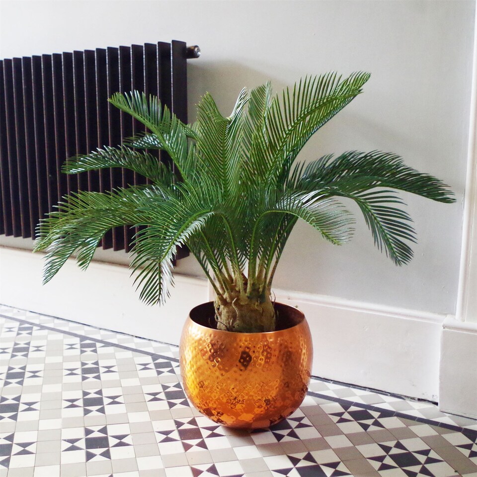 80cm  Cycas Palm Plant Artificial Tropical Tree | Green | 2ft
