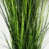 Artificial 130cm Onion Grass Plant with Silver Metal Plater