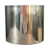 Artificial 130cm Onion Grass Plant with Silver Metal Plater