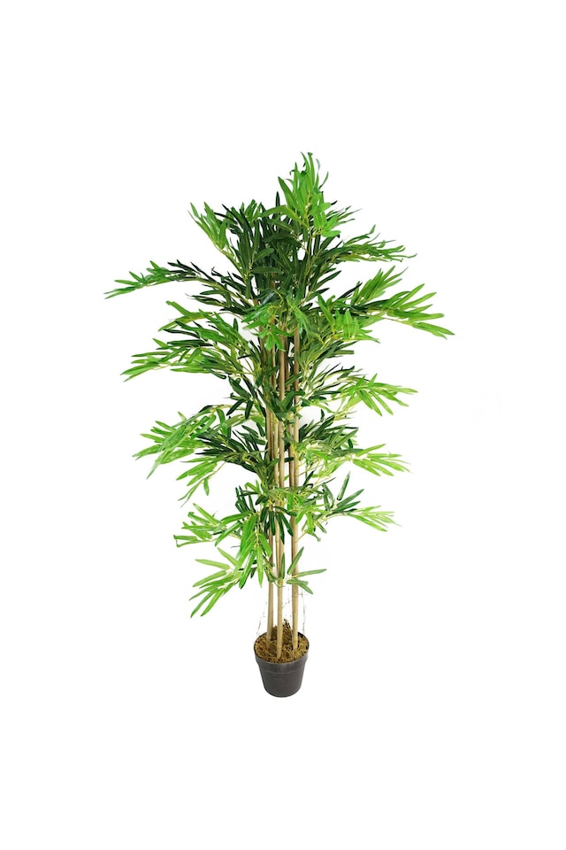 Artificial Bamboo Tree Natural Canes 150cm