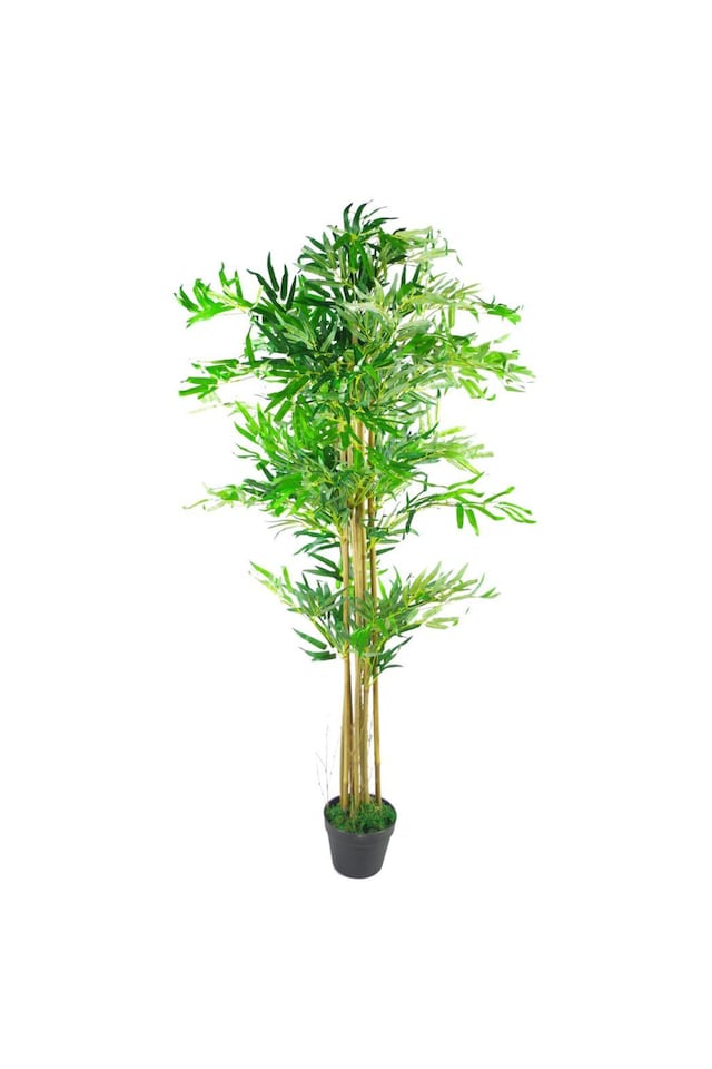 Artificial Bamboo Tree With Metal Planter