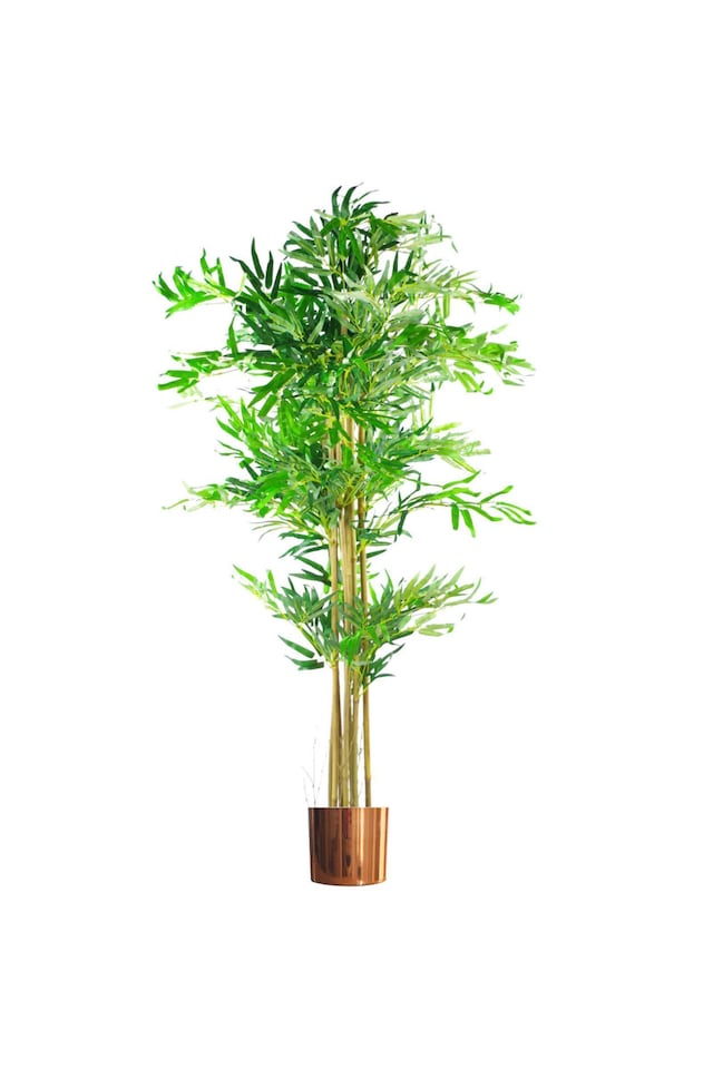 Artificial Bamboo Tree With Metal Planter