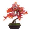 Buy Artificial Bonsai Tree Acer Desktop Plants One 50cm Red