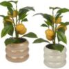 Artificial-Citrus-Lemon-Fruit-Tree-Flower-Pot-Cream-Beige-gloss-1-3 Artificial Citrus Lemon Fruit Tree Flower Pot | Cream | Beige gloss | 1
