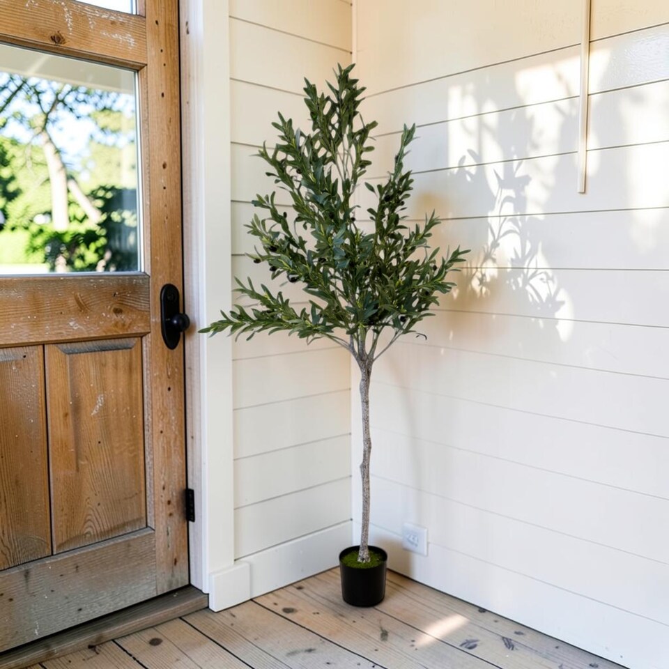 Artificial-Olive-Tree-Large-180cm-Potted-Faux-Plant-1 Artificial Olive Tree Large 180cm Potted Faux Plant