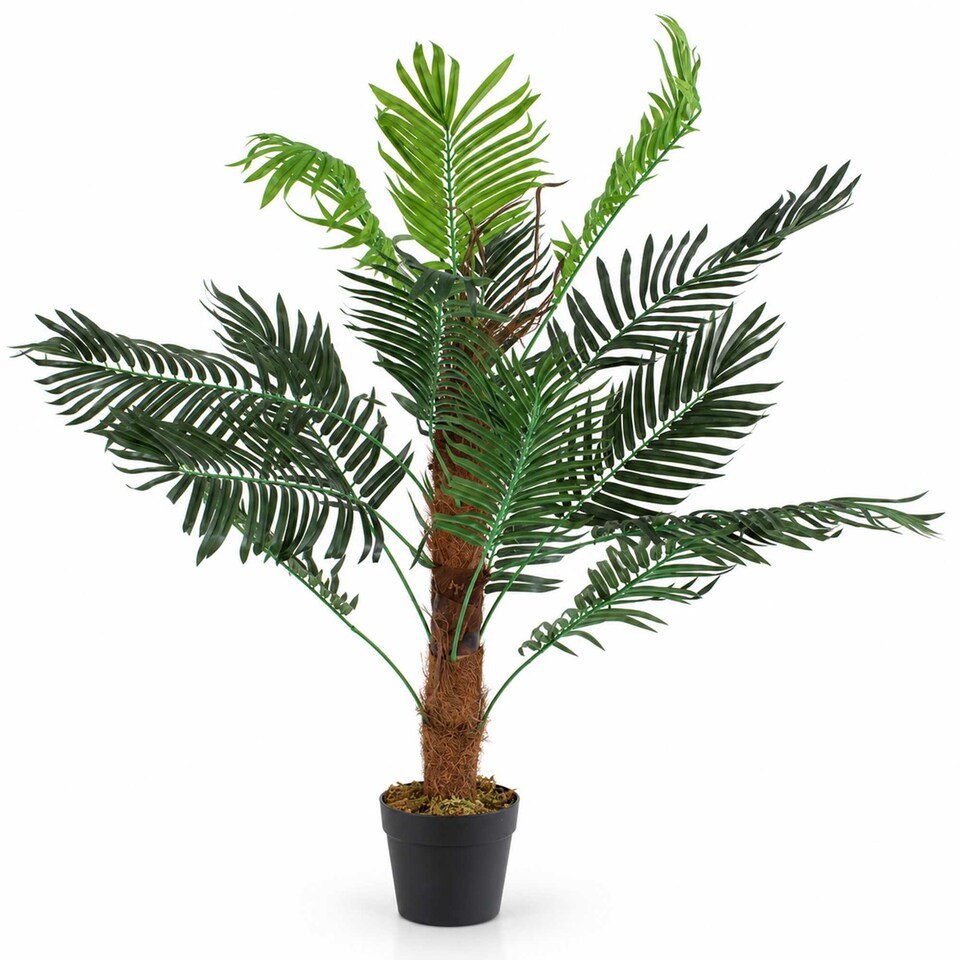 Artificial Palm Tree Plant 100cm Indoor Outdoor Decoration | Green