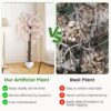 COSTWAY-163CM-Tall-Artificial-Cherry-Blossom-Tree-1-Pack-White-8 COSTWAY 163CM Tall Artificial Cherry Blossom Tree 1 Pack White