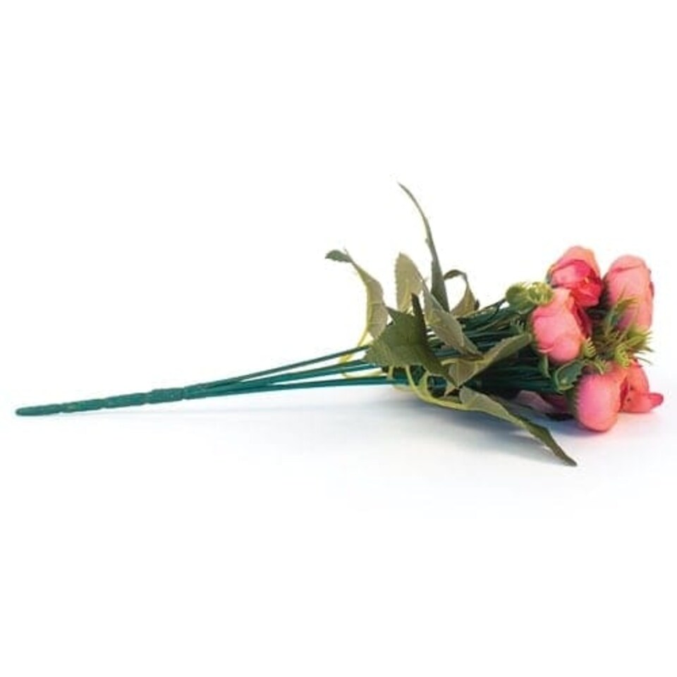 Dusky-Pink-Ranunculus-Bush-Artificial-Flower-Decoration-31cm-1 Dusky Pink Ranunculus Bush Artificial Flower Decoration 31cm