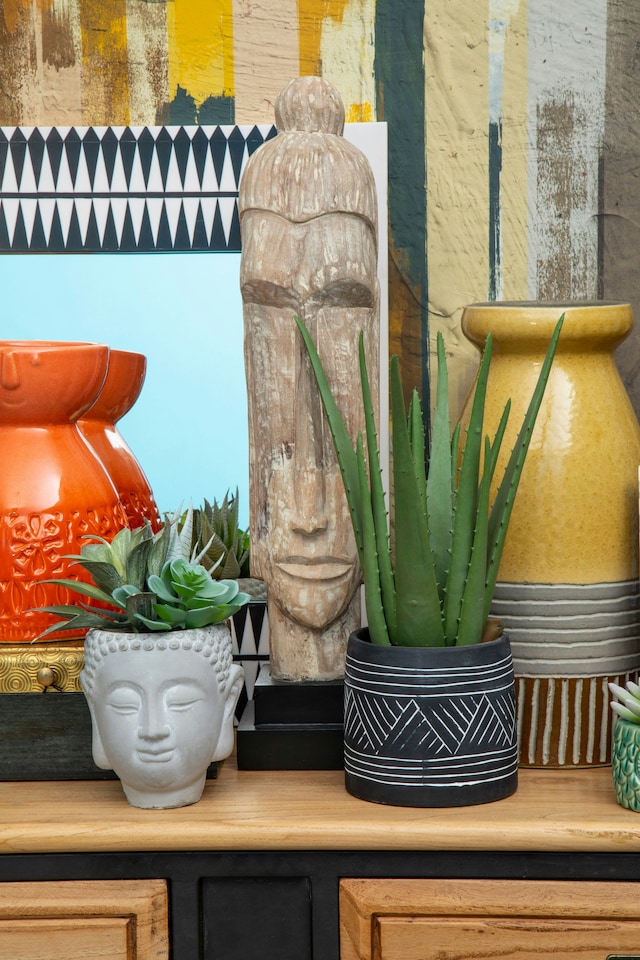 Fiori-Buddha-Pot-Mixed-Succulent-3 Fiori Buddha Pot Mixed Succulent