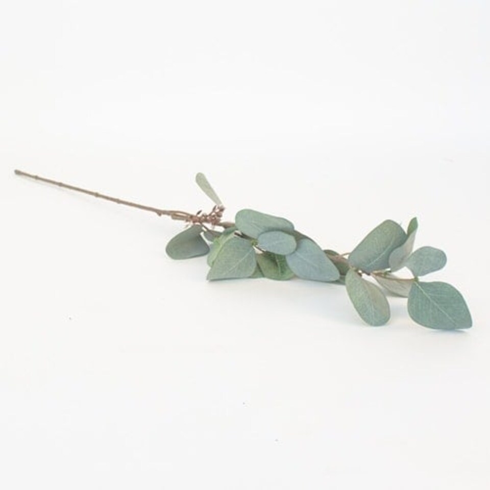 Green Eucalyptus Spray Artificial Flower Decoration 77cm