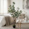 Homescapes-Luxury-Artificial-Eucalyptus-Tree-100cm-2 Homescapes Luxury Artificial Eucalyptus Tree, 100cm