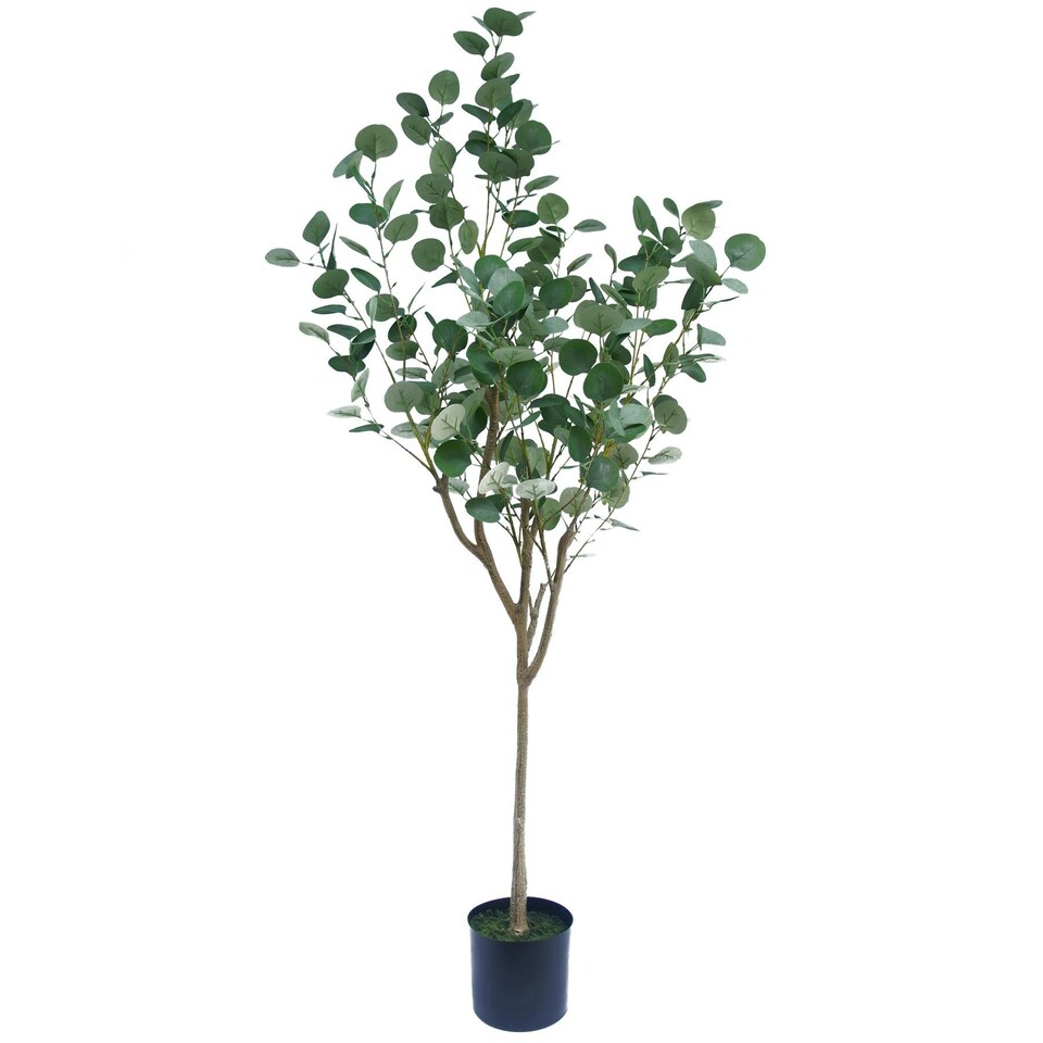 Large Eucalyptus Tree Artificial 150cm Premium Plant | Green | One Size