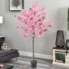 Living-and-Home-Artificial-Cherry-Blossom-Tree-for-Decor-1 Living and Home Artificial Cherry Blossom Tree for Decor