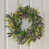 Buy Natural Home Wall Table Decor Artificial Lavender 50cm