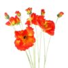 Pack-of-6-x-100cm-Artificial-Poppy-Stem-2-Flowers Buy Pack of 6 x 100cm Artificial Poppy Stem - 2 Flowers