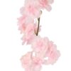 Pink Blossom Artificial Silk Flowers Garland 210cm