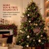 Rose-Gold-Glitter-Artificial-Eucalyptus-Christmas-Tree-Picks-55cm-Pack-of-12-6 Rose Gold Glitter Artificial Eucalyptus Christmas Tree Picks 55cm Pack of 12
