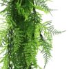 True Products Artificial Hanging Woodland Fern Bush 77cm