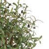 True Products Artificial Olive Topiary Tree Natural Wood Trunk 122cm