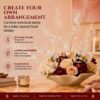 White Glitter Artificial Eucalyptus Christmas Tree Picks 55cm Pack of 18